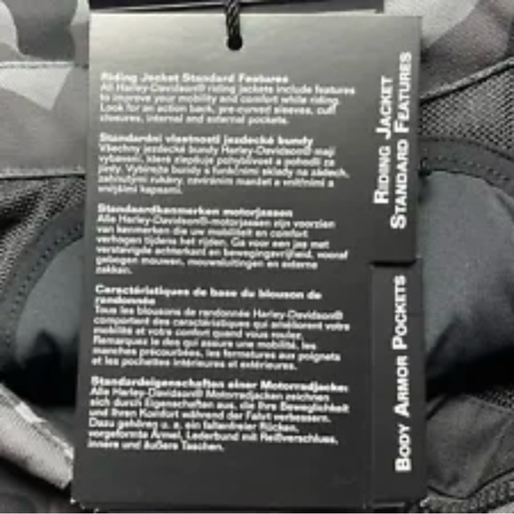 Harley Davidson HD Mens Operative CE Approved Riding Shirt Jacket 97152 4XL NEW - Picture 10 of 14